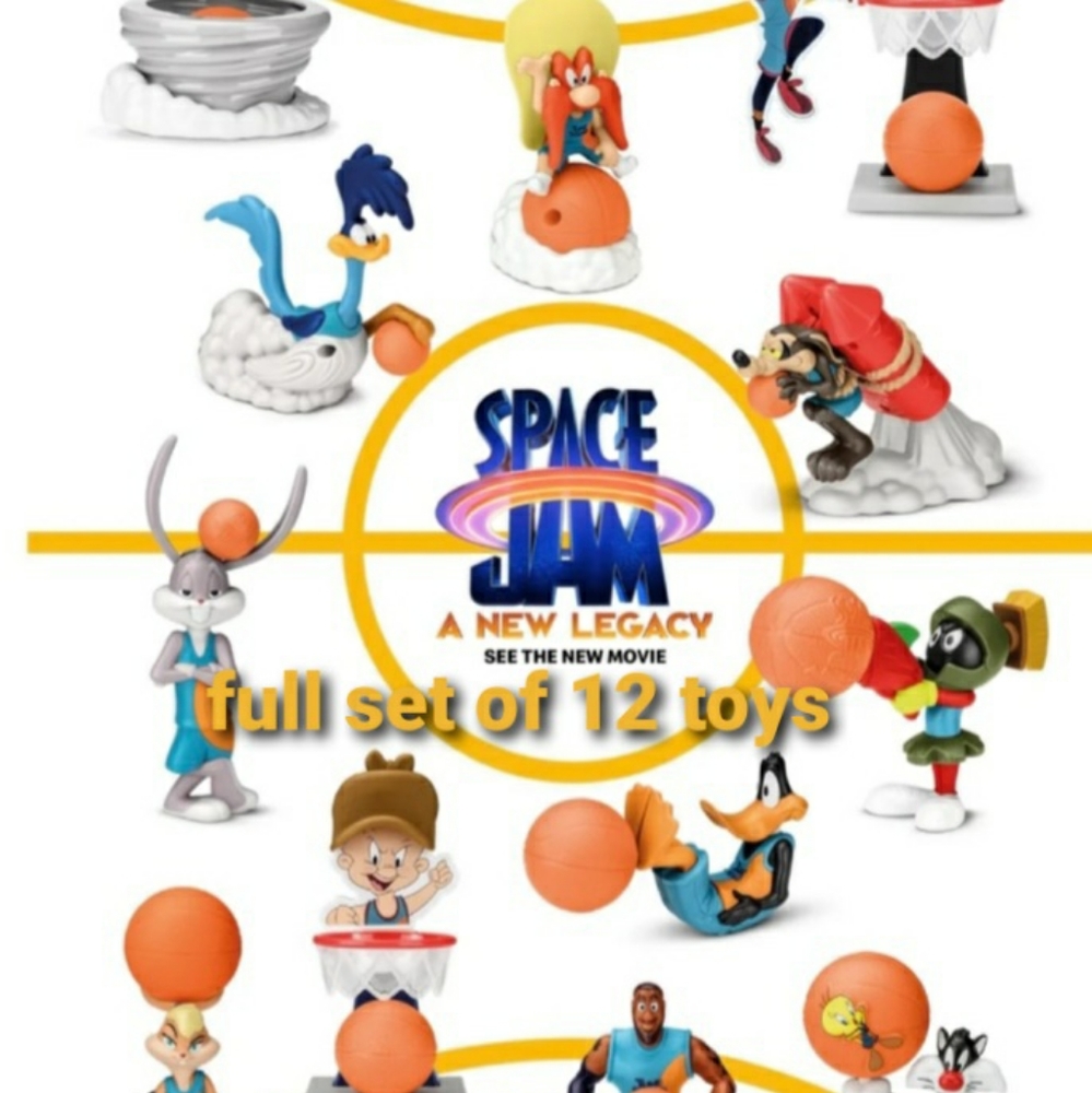 McDonald's space jam toys